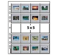 Hama Slide Sleeves 20 Framed Slides 5 x 5 cm format 25 Pcs