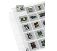 Hama 2004 Slide Storage Sleeves, each holding 20 Mounted Slides 5 x 5 cm (Pack of 25)