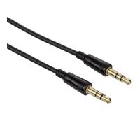 Hama Slim Aux Cable 3,5mm Jack for Mobile Phone Tablet Smartphone MP3-Player