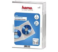 Hama Slim Double DVD Jewel Cases - Transparent