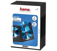 Hama DVD Triple Box black pack of 5 3 discs