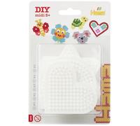 Hama 10.4570 Blister Five Small Mixed Pegboard Bead Set, Multicolour, One Size
