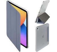 Hama iPad 10th Gen Case (Stand, Magnet, Flip, Protection, Transparent, Robust, Business Look) Lilac