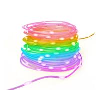 Hama Smart LED Fairy Lights (Wi-Fi, RVBIC, IP65, Outdoor, Voice Control Support Alexa, Google Assitant and Apple Siri, 100 x LED, 10 m), Multi-Colour