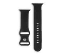 Hama smartwatch strap for Apple Watch 42/44/45/49 mm (for watch, silicone wristband, interchangeable) black