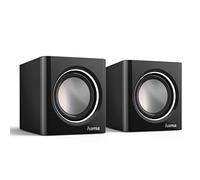 Hama Sonic Mobil 185 Notebook Speakers, Black & Silver