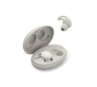 Hama “Spirit Calm” Bluetooth® Headphones, White/Grey | True wireless, in ear, with USB-C charging case, ear hook for a secure hold, touch control, access to Siri & Google Assistant