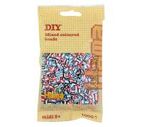 Hama Beads Bag | Approx. 1000 Midi Fuse Beads | Mosaic Decoration Arts & Craft for Creative Children Ages 5+ | Mix 91