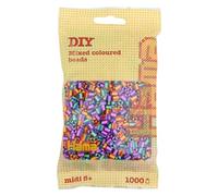 Hama Striped Midi Fuse Beads – 1000-Piece, Multi-Colour, Ages 5+