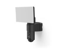 Hama Surveillance Camera (WiFi Camera for Outdoors, Outdoor Camera with Voice/App Control, Weatherproof Outdoor Camera with Light, Motion Sensor, Night Vision, 2-Way Audio, Recording, Full HD) Black