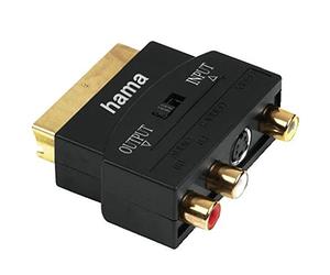 Hama SVHS + 3 Phono SCART, Switchable
