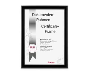 Hama Swing Plastic Photo Frame, Black, 21 x 29.7 cm, DIN A4