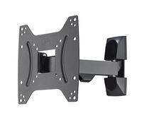 Hama 118100 Full Motion TV wall mount & monitor mount from 19 - 48 inches (48 cm to 122 cm) VESA to 200 x 200 mm, Black