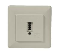 Hama Tae Telephone Socket Flush Mounted Tae-F White Can Wallbox Analogue