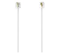 Hama Telephone Cable 6 M White