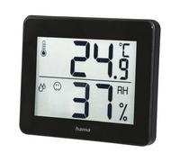 Hama Th-130 Thermo/Hygrometer - Thermometer Hygrometer Comfort Indicator Black