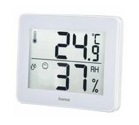 Desk Thermo-Hygrometer, White - TH-130 WHITE