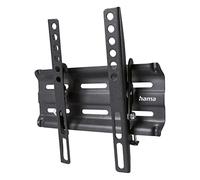 Hama TV wall mount tiltable (19 - 48) inch TV mount for TVs up to 25 kg, max. VESA 200x200, tiltable TV wall mount including Fischer dowel & assembly instructions) black