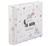Hama "To The Moon" Memo Album | 100 Pages | Max: 200 Photos | 10 x 15 cm | Multi-Coloured