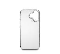 Hama Case for iPhone 16 (Mobile Phone Case, Protective Back Case, Scratch-Resistant, Extra Protection for Camera and Display, Wireless Charging Compatible, Transparent, Slim, Case Thin) Transparent
