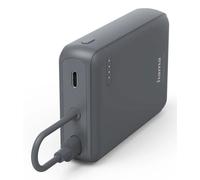 Hama “Travel” Power Pack with Cable, 10000mAh, 2 Outputs: 2x USB-C, anthracite