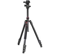 Hama Tripod Camera Smartphone Camera (Aluminium Tripod Monopod, Compact, Foldable, Quick Fastening, 6.4 mm Thread, 50-165 cm Max)