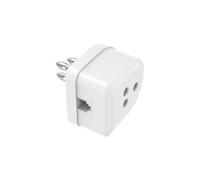 Hama Tripolar Plug Telephone Adapter / Tripolar Socket And 6P4C Jack Socket