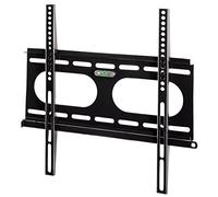 Hama TV fixed wall bracket (TV from 32 to 56 inches) incl.Fischer dowels, VESA up to 400 x 400, wall distance only 2.5 cm, max. 50 kg, black