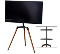 Hama Design TV Stand Easel 32 " To 65 " Real Wood Floor Stand Foot
