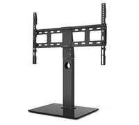 Hama TV Stand Swivel Height Adjustable 165cm to 40kg | TV stand, black, swivelling, VESA compatible, stable TV stand
