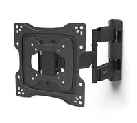 Hama TV Wall Mount 19 to 48 Inches 10 Year Guarantee (Tilting, Swivelling, Anti-Theft Device, Wall TV Mount for VESA Max 200 x 200, 25 kg Max) Black