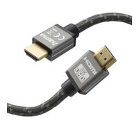 Hama 205239 Ultra High Speed HDMI Cable Male to Male 8K Metal 2.0 m