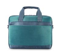 Hama Unisex Velvet Laptop Bag, Turquoise, 37 x 5 x 28 cm, turquoise, 13,3" - 14,1"