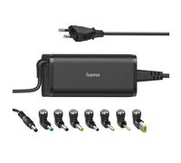 Hama Universal 90W Eu Travel Notebook Psu 15-19V 8 Adapters Hook & Cable Tie Eu