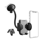 Hama Universal Car Phone Holder Kit 2in1 Car Phone Holder, Air Vent Clip and ...