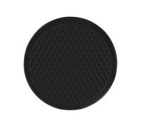 Hama Universal Turntable, Large, Black | 30cm diameter, 360 degree rotation, supports up to 80kg, ideal for TV's, monitors, speakers etc, non-slip rubber feet