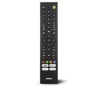 Hama Universal TV Remote Control for Sony IR Teachable 4 App Buttons Black