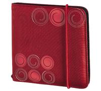 Hama "Up to Fashion CD Case for 24 Discs | Antistatic Sleeves | Red