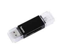 Hama Basic card reader USB 2.0/Micro-USB Black