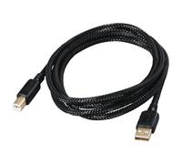 Hama USB 2.0 Cable 1.5m Gold Plated 480Mbit/s USB-A For PC Notebook Printer