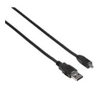 Hama USB 2.0 Cable, 1.8m USB cable USB A 0.48 Gbit/s Black