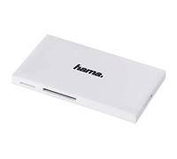 Hama External Usb 3.0 Multi-Card Reader Sd/Microsd/Cf/Ms White Usb Powered