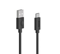 Hama USB A - USB-C 60W 1.2m Charging Cable - Black