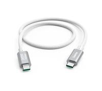 Hama USB-C Cable, 1.5m, White | Fast Charging, USB-C to USB-C, E-Mark Chip, 10 Gbps High-Speed Data Transfer, USB 3.2 Gen2