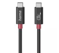 Hama USB-C Cable E-Marker USB4 Gen4 80 Gbit/s 5 A 240 W 1.00 m