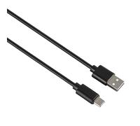 Hama USB Cable 00200907 – USB 2.0, 0.9 m, USB-C to USB-A, Black