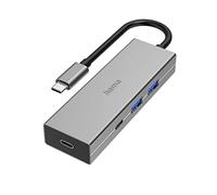 Hama USB-C Hub, 4 Ports, 2X USB-A, 2X USB-C, USB 3.2 Gen1, 5Gbps