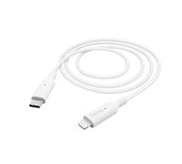 Hama USB C Lightning Charging Cable 1 Metre White 1 m White