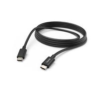 Hama USB C to USB C Charging Cable, 3 m, Black