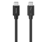 Hama USB-C USB cable USB 3.2 Gen 2 (3.1 Gen 2) 1 m USB C 80 Gbit/s 240 W Black